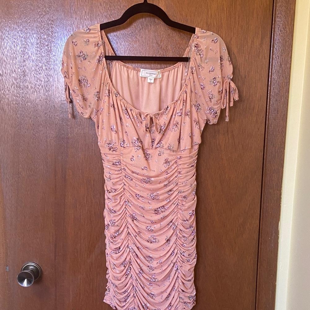 Floral Ruched Women’s Dress